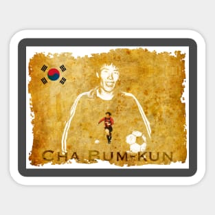 Cha BumKun Korea Sticker